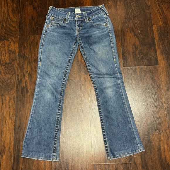 True Religion Jeans Classic Blue Women's Boot Cut Jeans 26 - Picture 4 of 16